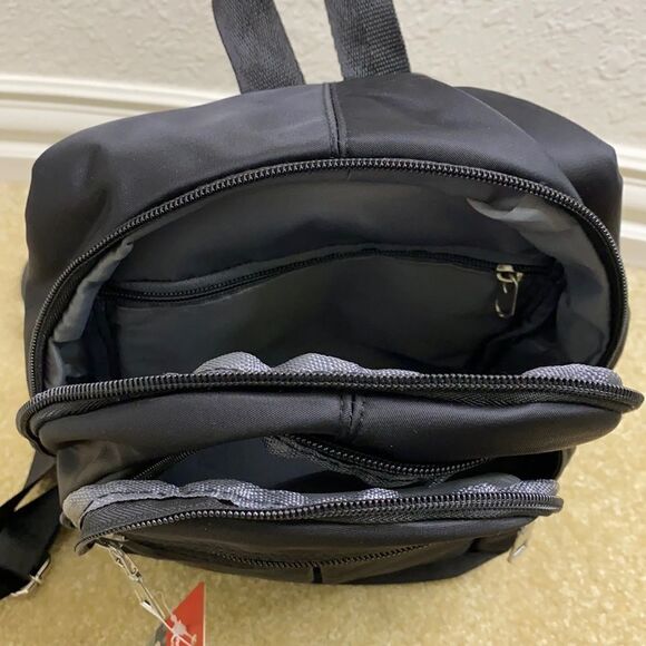 New Backpack - Compact Size - Black - Picture 7 of 10